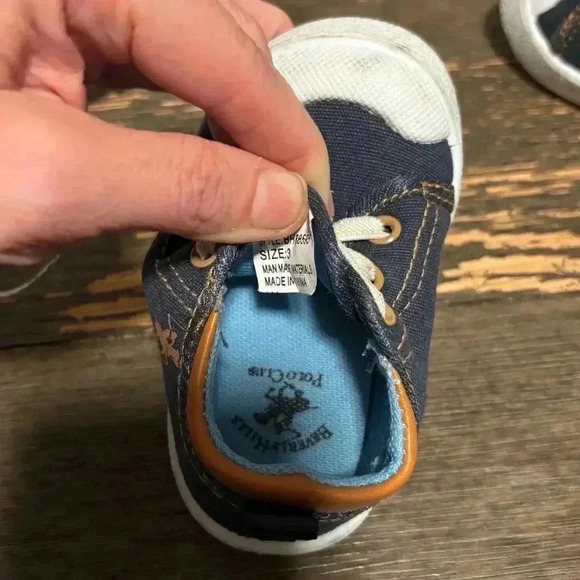 Beverly Hills Polo Club Infant Sneakers Size 3 bundle to save! - Picture 5 of 7